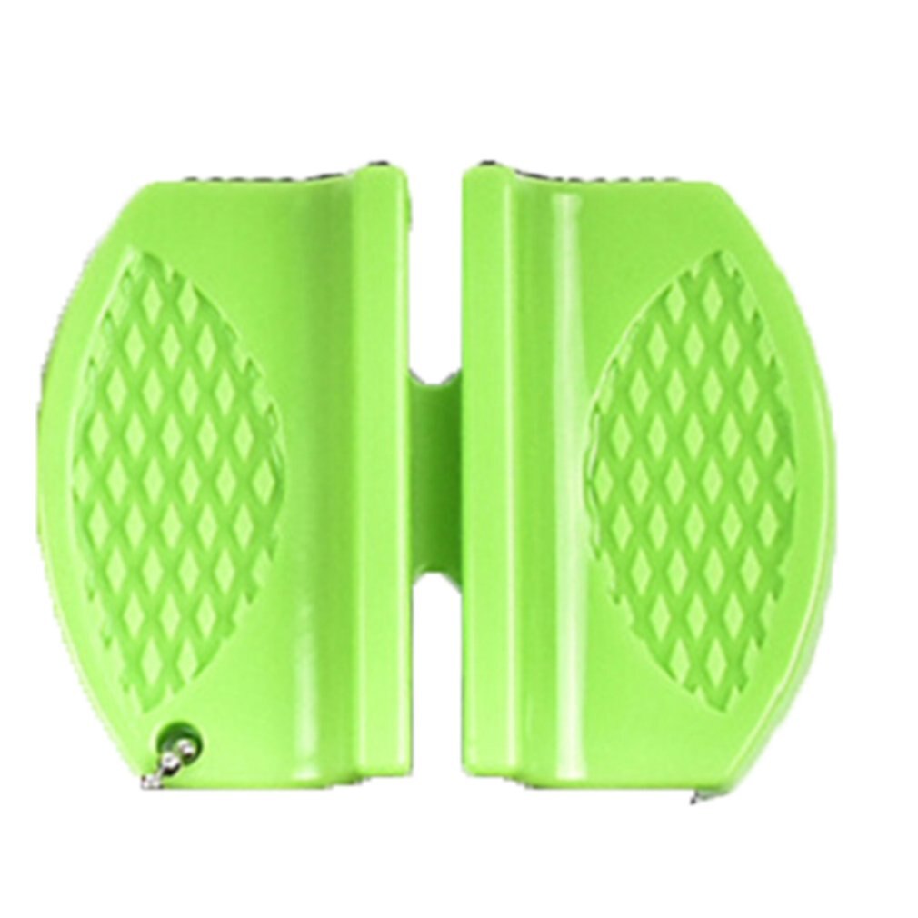 Mini Keramik Stange Wolfram Stahl Lager Taschen Küche-messerschleifer Werkzeug Multi-Funktion Nicht-Unterhose Messer Spitzer: Gelb