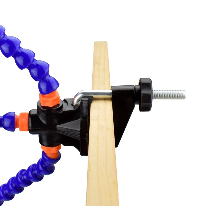 Banc Étau Pince Station de Soudage avec 3pc Bras Flexibles Soldeirng Support En Fer DE SOUDURE DE Carte PCB Réparation Troisième Main Outil