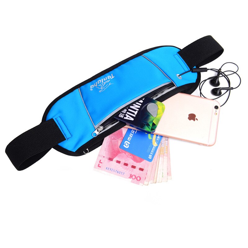 Waterdichte Lopende Heuptas Sport Jogging Outdoor Draagbare Draagbare Sport Fitness Vrouwen Mannen Riem Telefoon Stand Accessoires