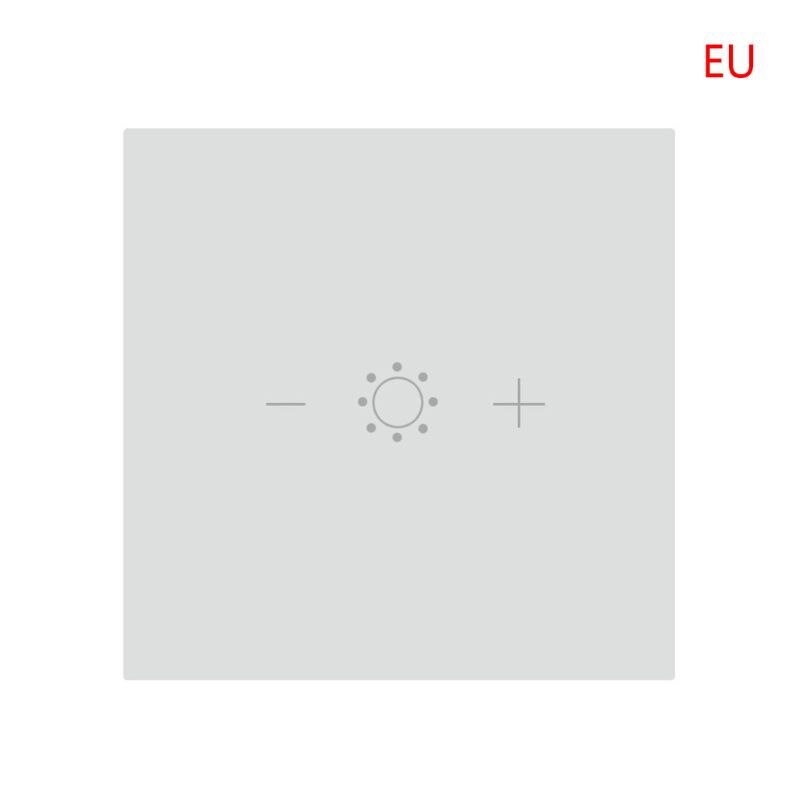 Wifi LED Smart Touch Dimmer Light Switch EU/US Remote Control Intelligent Speaker Voice Control Timer Setting Dimmer Switch: W-EU