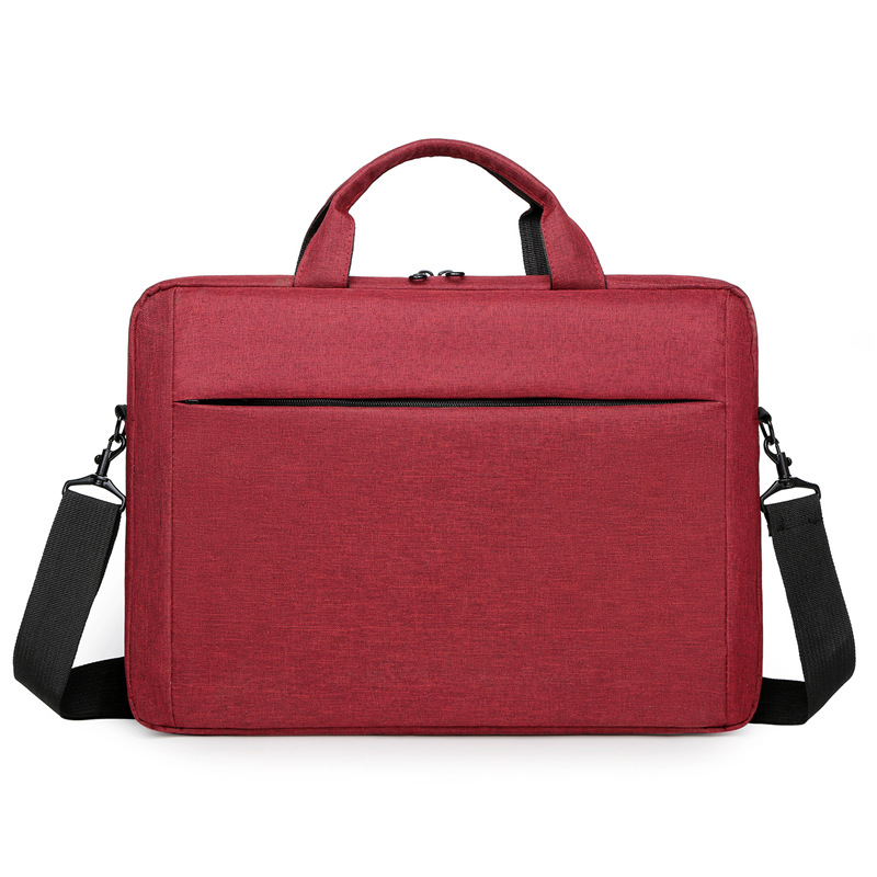 2022 Inch Laptop Bag Waterproof Notebook Case Computer Shoulder Handbag Women Men Briefcase Men Bags purses and handbags: Rood