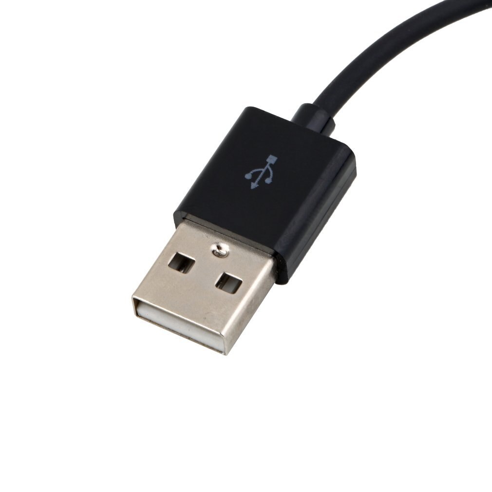 Universal 10 Cm Usb 2.0 A Naar Micro B Data Sync Charge Cable Cord Voor Cellphone Pc Laptop Mannelijke naar Male Kabel