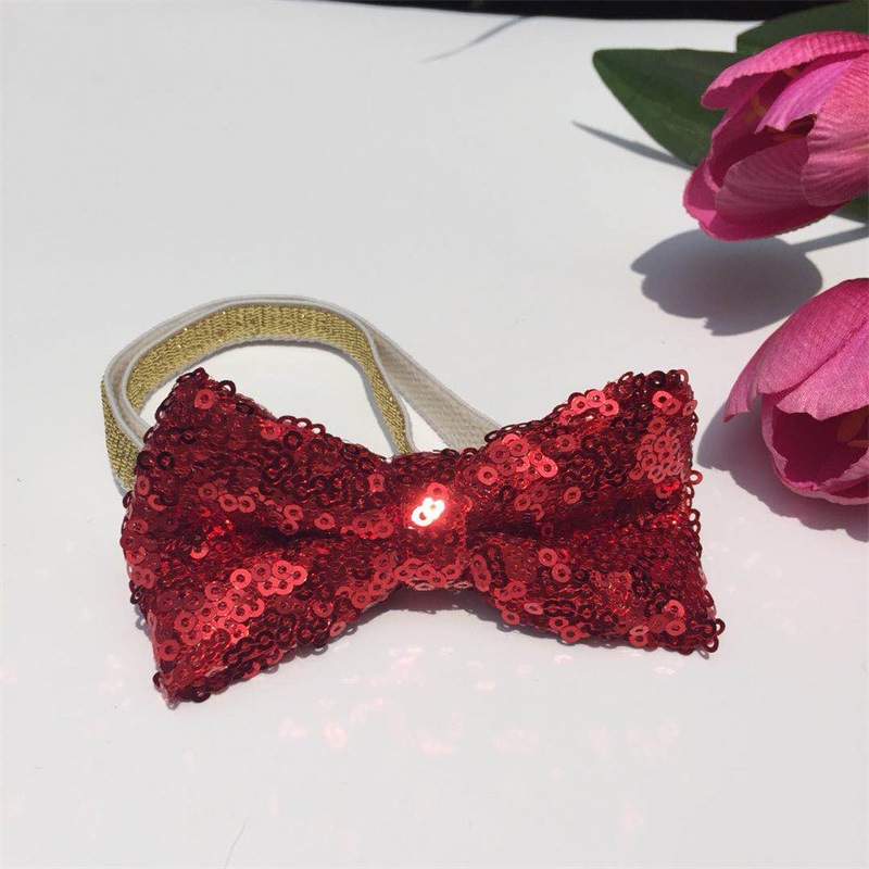 Jul husdjur hund katt fluga och keps söt röd fluga slips krage justerbar pom-poms topper för hund fest hund keps husdjur tillbehör: Rosett röd