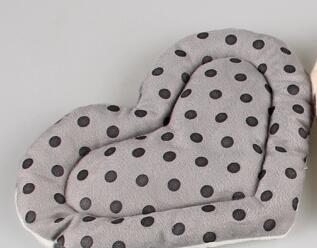 Tapete antimordedura para mascotas pequeñas, Hamster en forma de corazón, suave, corto de felpa, cálido para invierno, conejillo de indias, cama de erizo, juguetes para mascotas: grey