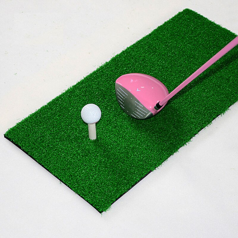 Indoor Golf Pad Thuis Swing Training Mat Golf Praktijk Apparatuur Persoonlijke Wedge Green Kleed Draagbare