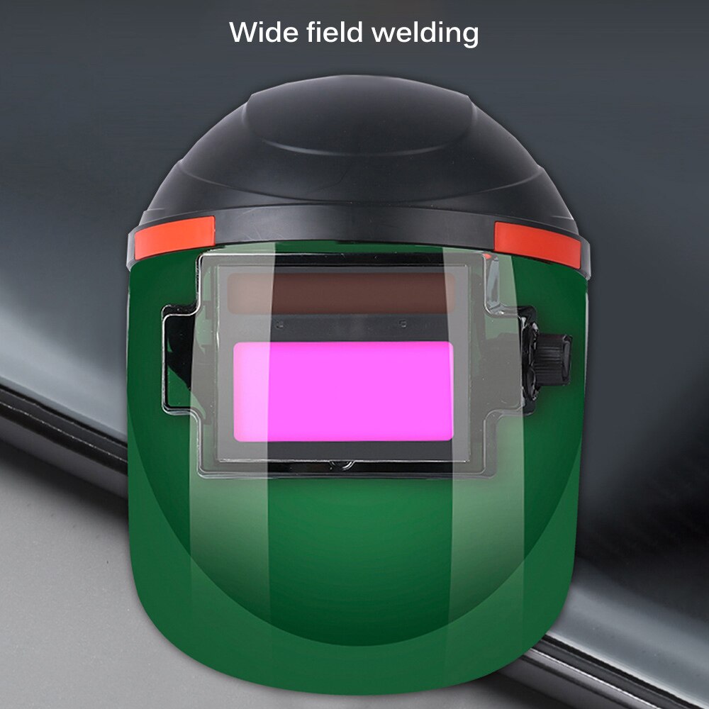 Solar Automatic Welding Helmet Mask Head-Mounted Helmet Electric Welding Auto Darkening Welding TIG MIG Welding Lens Mask