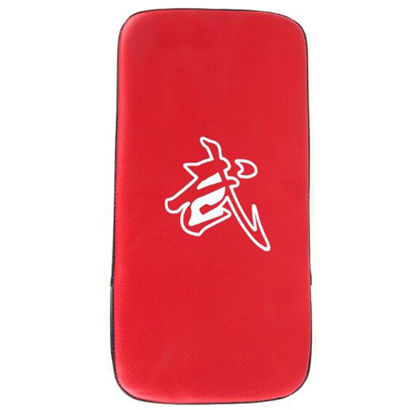 Boksepose boksepude sandpose fitness taekwondo hånd sparkepude pu læder træningsudstyr muay thai fodmål: Rød