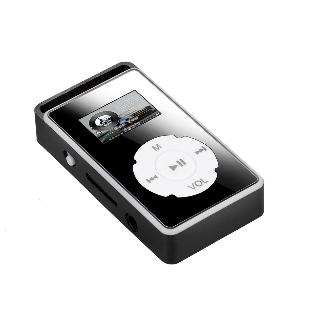 Digital MP3 Player LCD Screen Support Micro SD TF Card 32G Mirror Music Media#T2