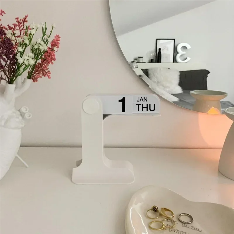 Skrivebordskalender, enkel kalender, moderne stuedekorasjon, kontorrekvisita