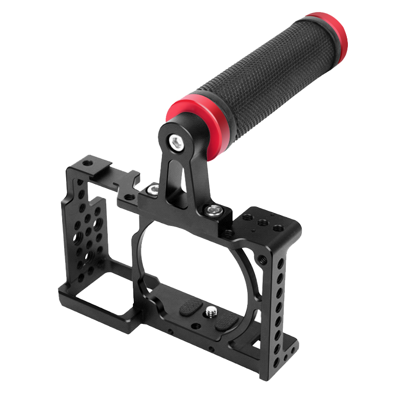 Draagbare Fotografie Camera Kooi Kit Slr Beschermhoes Video Film Film Stabilizer W/Top Handvat Grip Voor Sony A6000/A6300