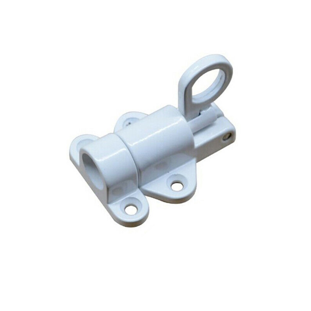 1*Self Closing Latch Bolt 4*Screws Aluminium Alloy Door Latch Sprung Attic Loft Ceiling Hatch Lock Catch Tool