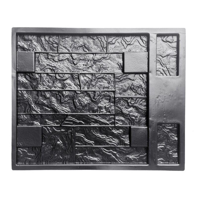 Verticale Beton Postzegels Muur Beton Gips Tuin Huis Muur Steen Tegels