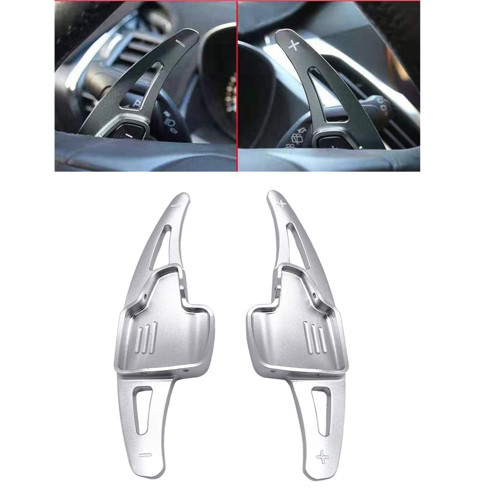 2Pcs Shift Paddle Blade fits Ford Focus Escape Silver