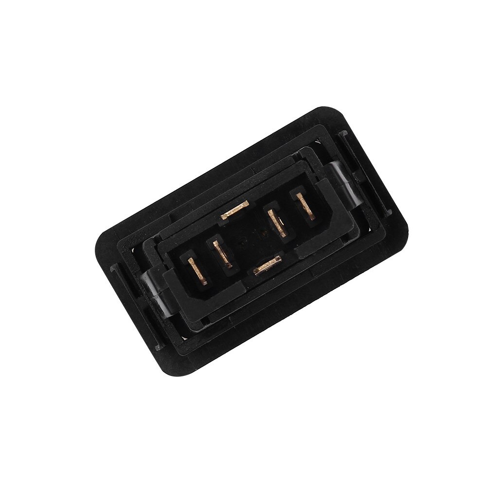 Interrupteur universel pour vitres de voiture, 6 broches, 12V, 24V, marche/arrêt, commande de Console SPST, boutons poussoirs