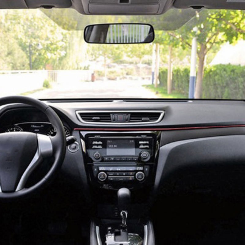 Scraper Car Interior Sticker Line DIY PVC Flexible Cut-To-Fit Decor 5M Red Styling Strip Trim Moulding