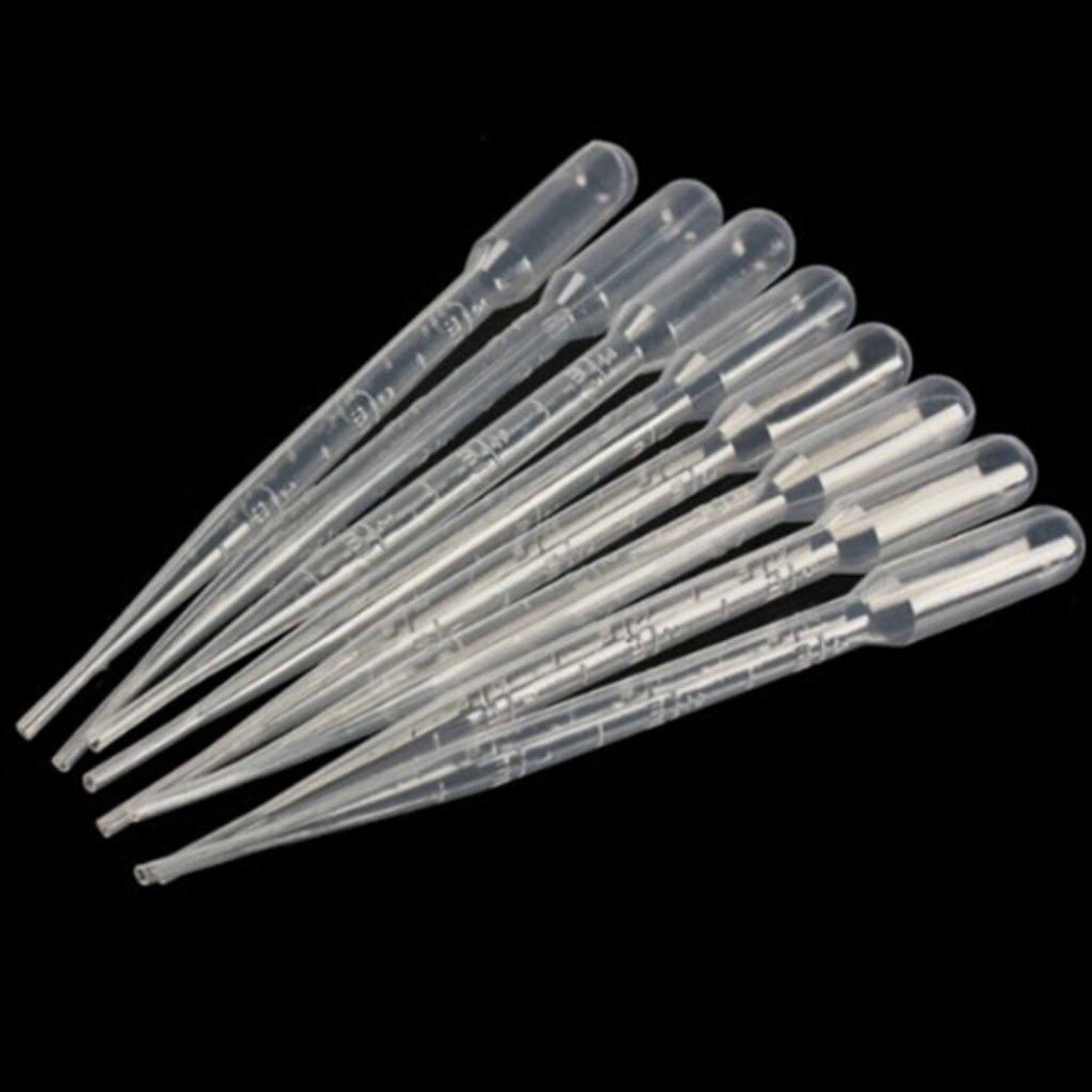 100 Stuks 3Ml Meetpipetten Dropper Polyethyleen