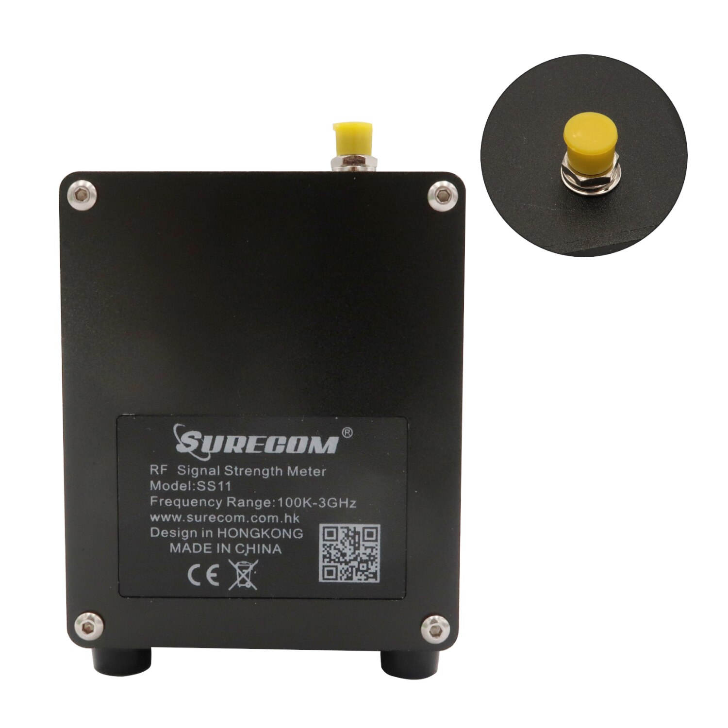 Sensitivity Surecom SS11 RF Signal Strength Test Meter with Built-in Rechargeable Battery Built-in automatic damping function