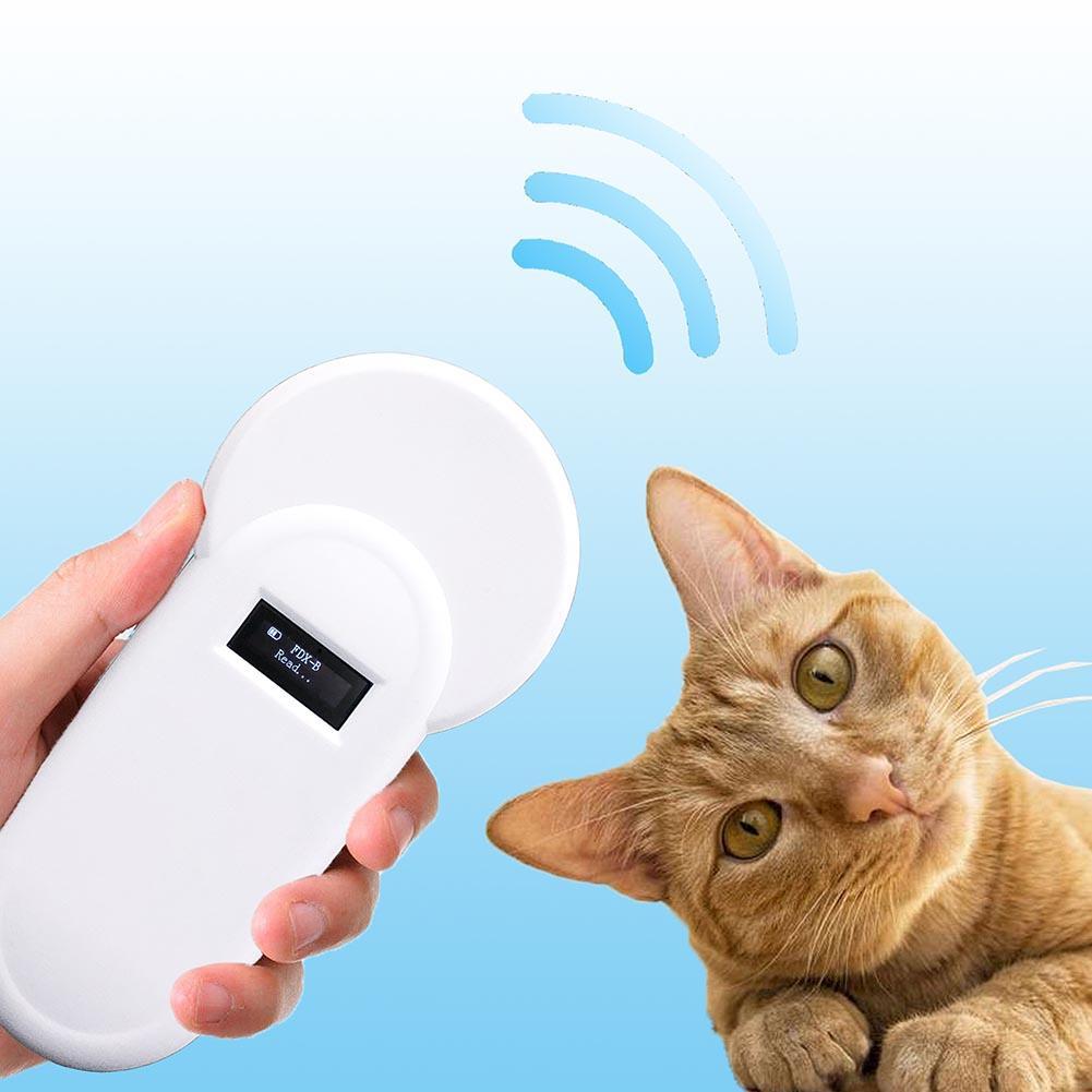 Pet ID Reader Animal Chip Digital Scanner USB Rechargeable Microchip Handheld Identification General Application for Cat Dog