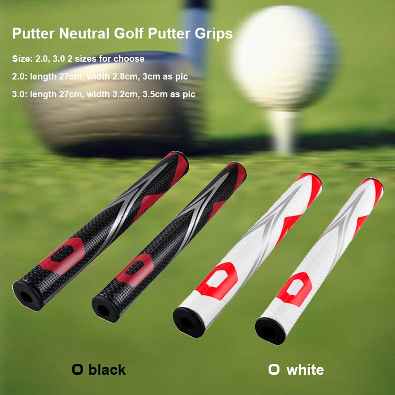 Golf Grip Golf Clubs PU Putter Neutral Grips 2.0 3.0 Ultralight Black White Unique Anti Slip length 27cm 45g 60g