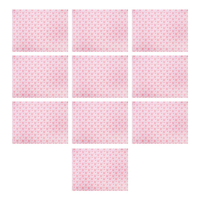 4 Packs Wrapping Paper Christmas Series Snowflake Thin Tear-Resistant Wrapper Tissue Paper for Craft