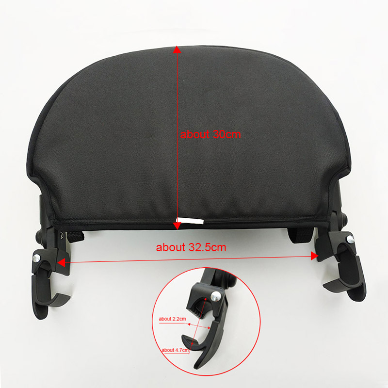 Reposapiés Compatible con Bugaboo Ant, placa de extensión de asiento, almohadilla de soporte de Pie ajustable, accesorios para cochecito de bebé