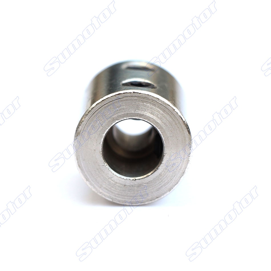 Rigid Steel coupling inner bore diameter 5mm 6mm 7mm 8mm 10mm 12mm Stable Cluth Motor shaft connecting Connect shaft coupler