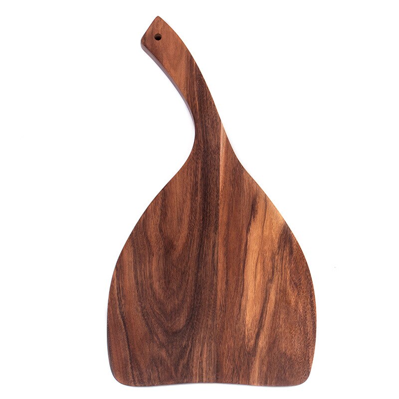 Irregular Wood Cutting board Whole Wood chopping board Blocks Bread board Sushi plate Real wood tray Pizza Chopping board: C39x20CM