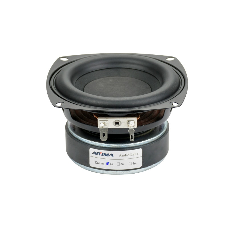 Aiyima 1 Pc 4 Inch Subwoofer Speaker Driver Unit Hifi 4Ohm 8Ohm 40W Woofer Diepe Bas Loudspeaekr Driver Grote magnetische