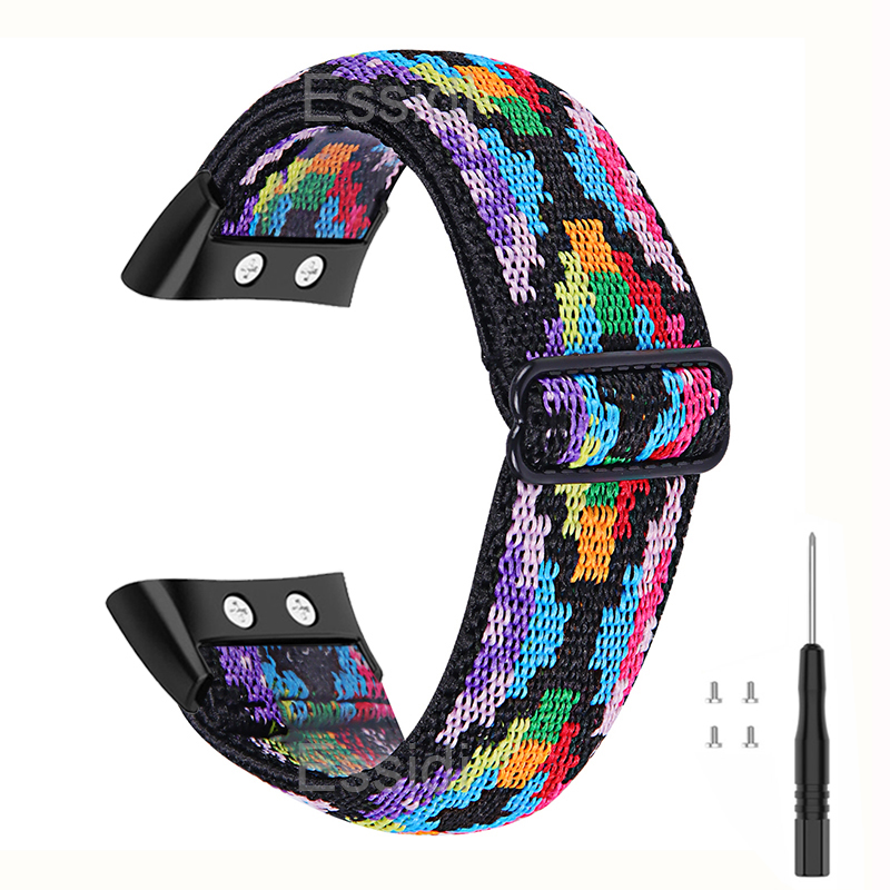 Sport Elastisches Nylonband Für Garmin Forerunner 45 45S Frauen Männer Solo Uhr Armband Band Schleife Für Garmin Swim 2 Correa: XS / Azurblau