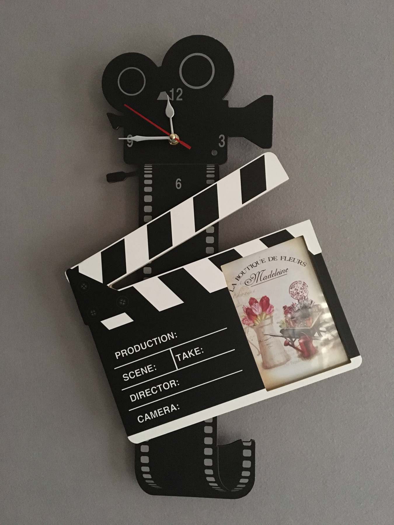 Goodtime Clapper Decorative Wall Clock