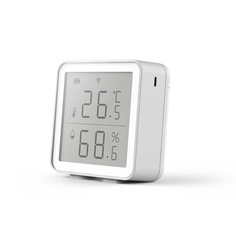 Indoor Bluetooth Thermometer Draadloze Smart Elektrische Digitale Hygrometer Thermometer Werken Met Tuya App