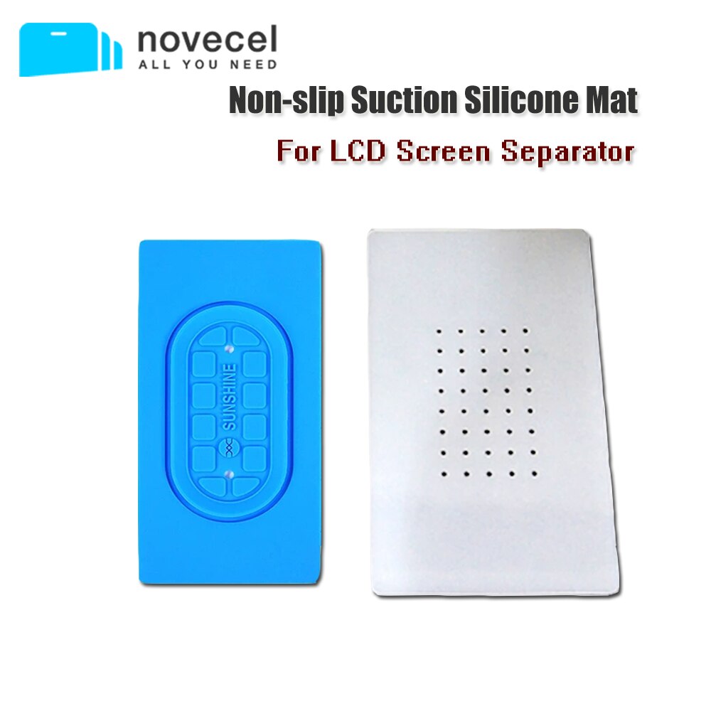 Novecel LCD Screen Separator Machine non-slip Suction Silicone Mat For Manual Vacuum Separator Machine Mobile Phone Repair Tools