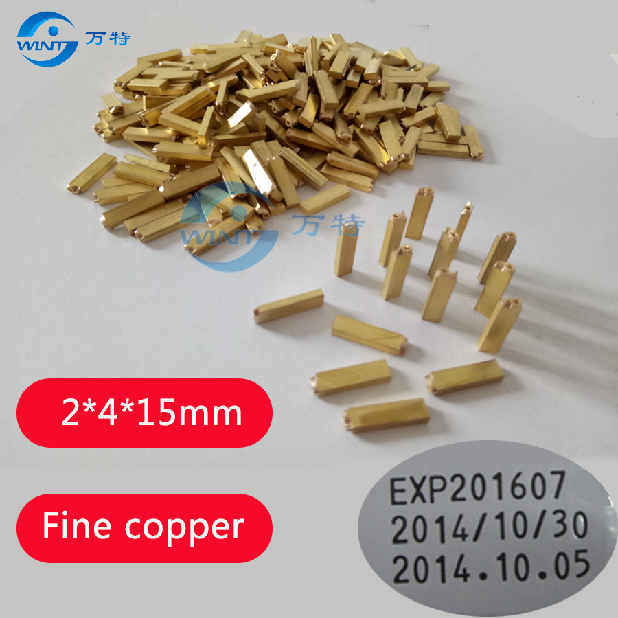 2*4*15 stamping letters thermal ribbon printing alphabet font for expiration coding machine date code printer