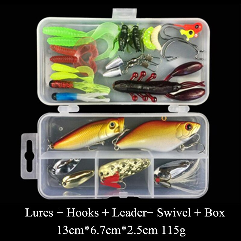 Rod Reel Set Fishing Rod and Reel Combo Full Kit Line Lures Hooks Hat Plier Phone Case Carrier Bag