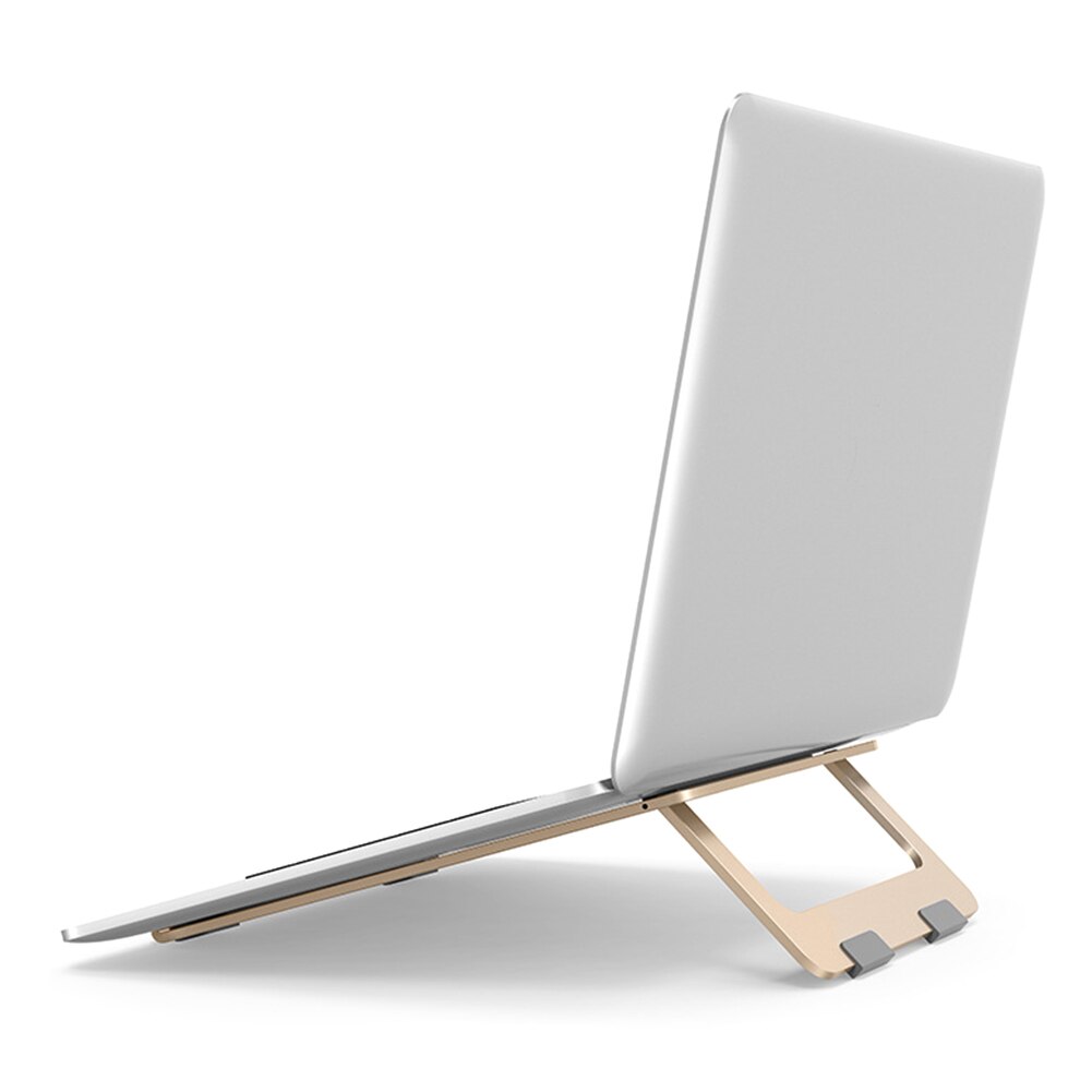 Universal-tablet-halter aus aluminiumlegierung für macbook pro laptop-ständerhalter zubehör für ipad pro 12.9 metallhalterung: Gold