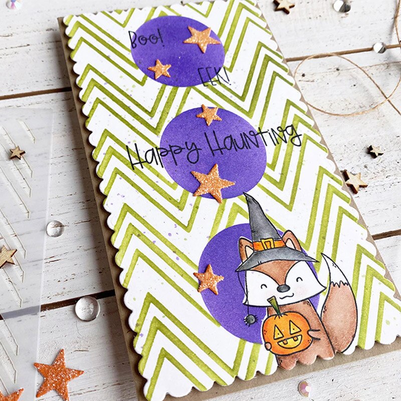 Rectangular Framelits Mini Slimline Wavy Metal Cutting Dies Scrapbooking Album Paper DIY Cards Crafts Embossing Die