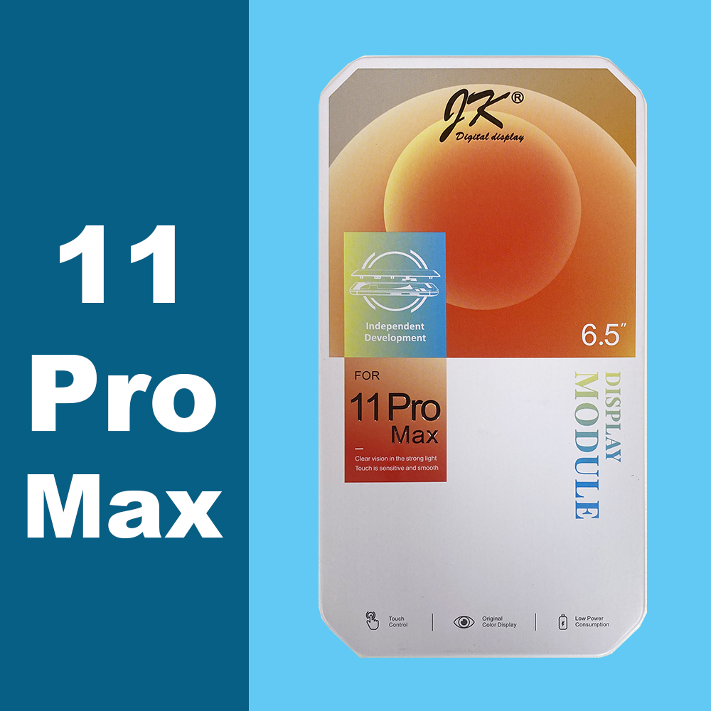 JK series For iPhone X LCD Xs XR 11 12 13 LCD Display Touch Screen Digitizer Assembly No Dead Pixel Replacement Parts TRUE TONE: Blue Lotus