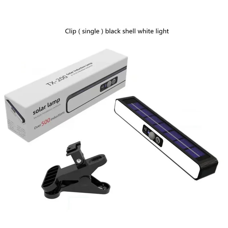 Opklikbare, op zonne-energie werkende bewegingssensorlampen voor buiten, waterdicht, op zonne-energie werkende hekverlichting voor buiten met 36 led's, draagbare, op zonne-energie werkende beveiligingslamp: Oranje