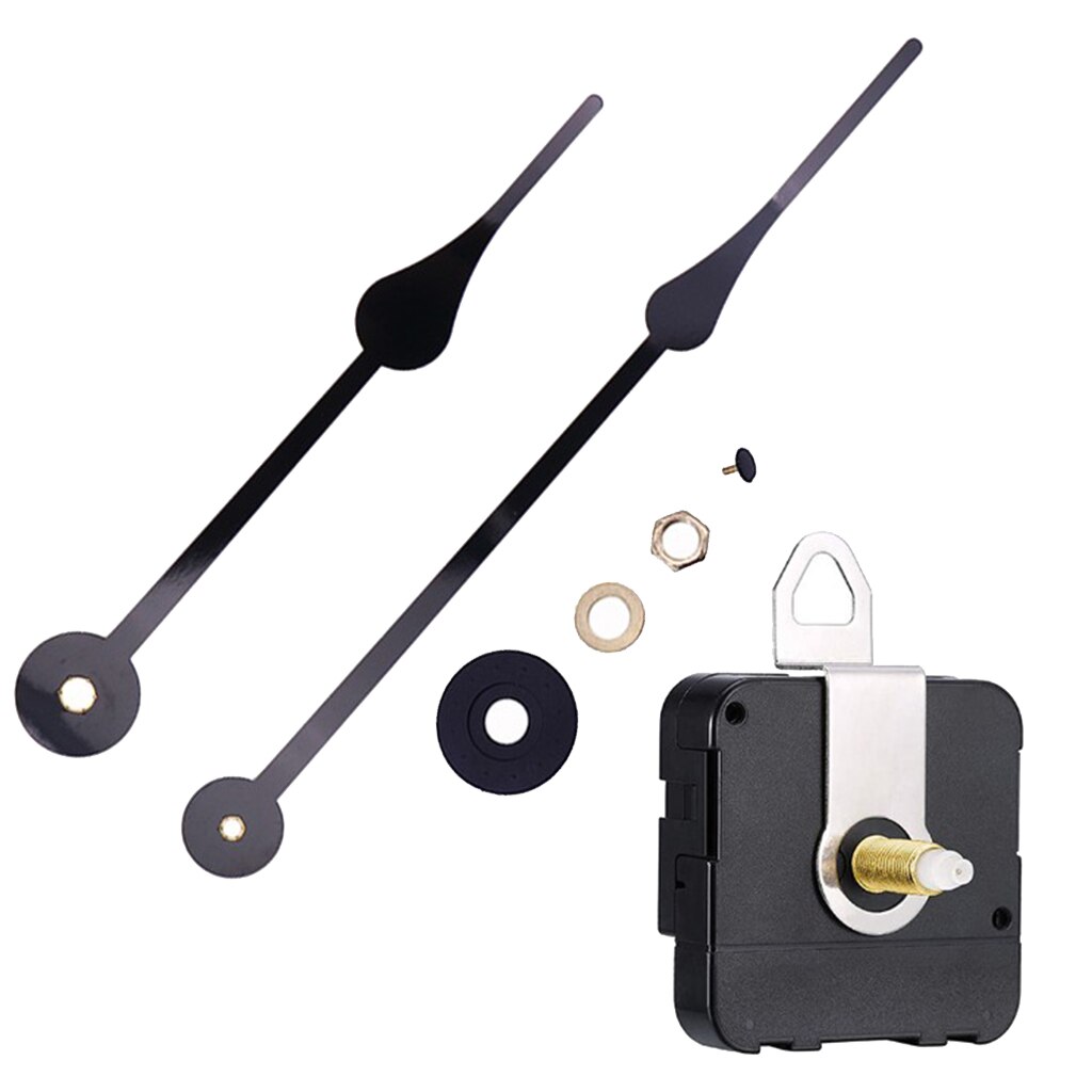 DIY Quartz Clock Mechanism Movement Battery Operated Replace Fittings Parts