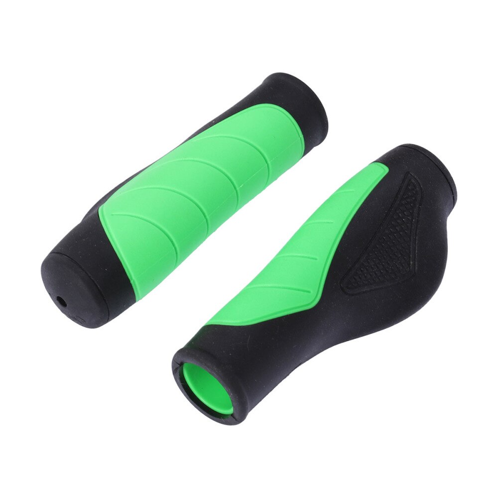 Bike Grips Bicycle Handlebar Grips Anti-skid Ergonomic Bike Grips (Red): Green