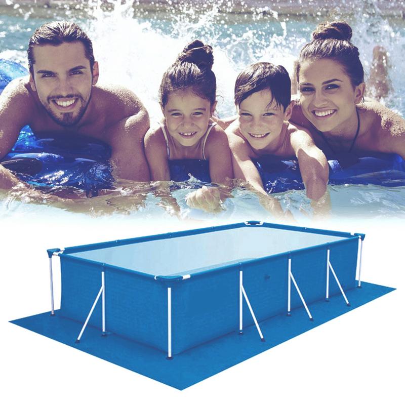 Multi Sizes Pool Ground Mat Cover Large Size Swimming Pool Ground Cloth Rectangular Dustproof Floor Cloth Mat Cover For Pool