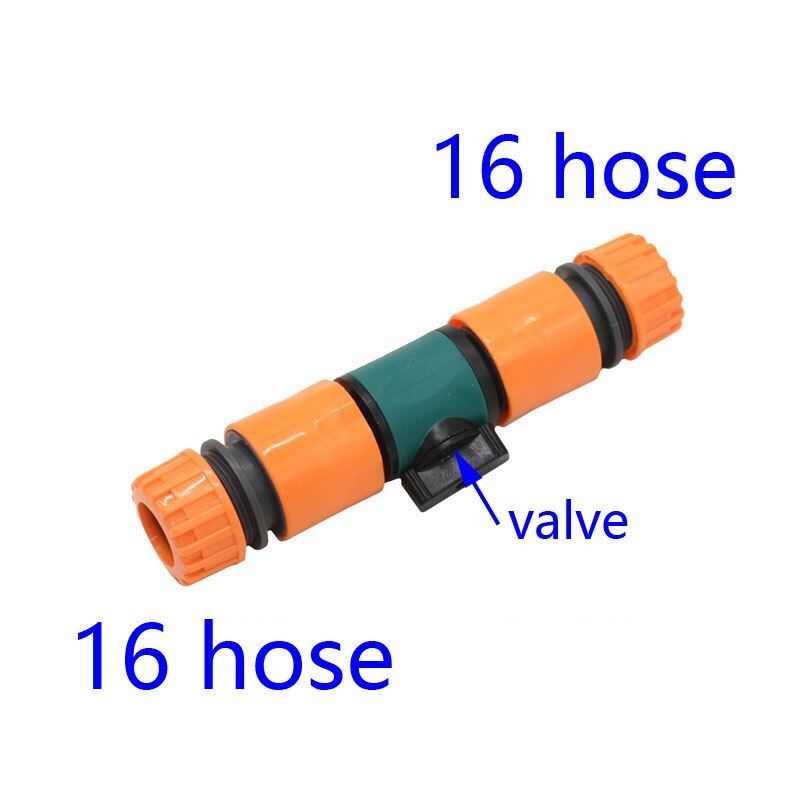 1/2 " 3/4 " 1 " 2- -vejs havehane med låsemøtrik 16mm 20mm 25mm havevandingsvandventil flowreguleringsventil 1 pc: 1 i 2 to 1 i 2