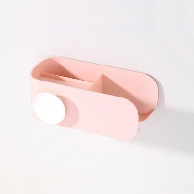Original Xiaomi MIJOY Hair Dryer Rack Wall Mount Hair Dryer Holder Hair Dryer Rack Comb Shaver Hold Shelf Wall-mounted: pink