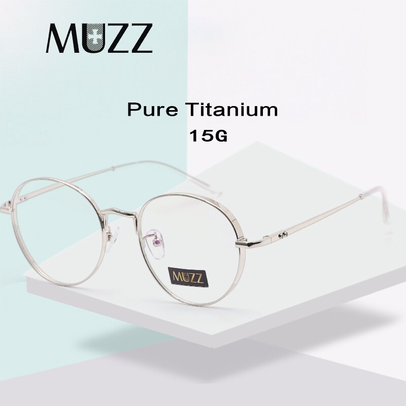 IP Titanium round eyeglasses frame men Thick edge Prescription Optical frames Glasses Myopia Optical Eyewear glasses