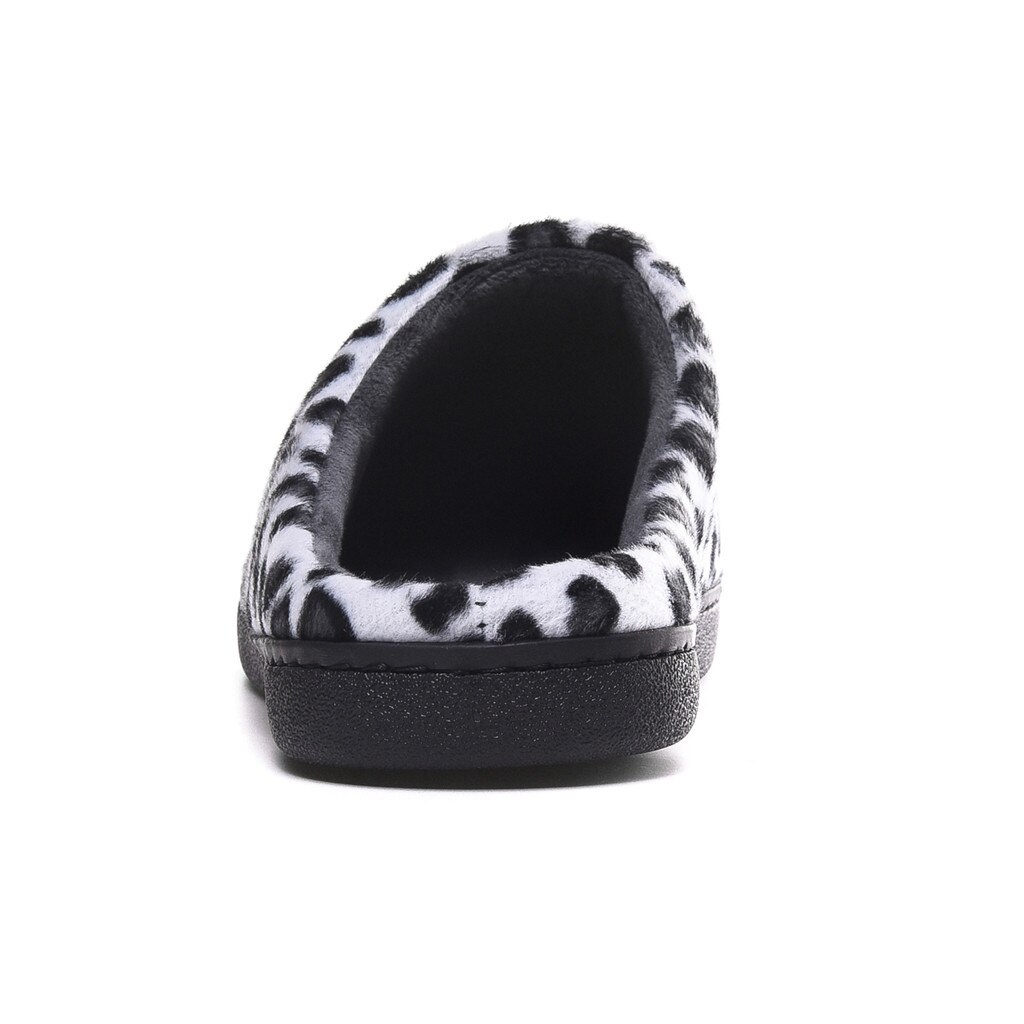 Mäns tofflor par vinter inomhus hem leopard tofflor halkfria varma fritidshotell tofflor zapatillas casa hombre  a50