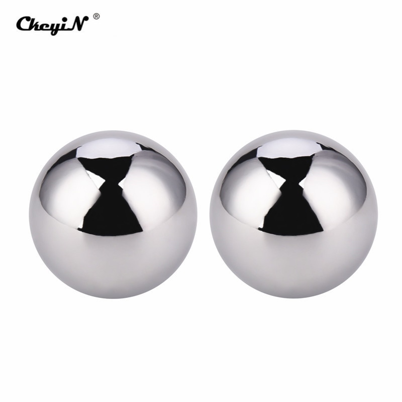 CkeyiN 2Pcs Durable Massage Baoding Kugeln Gesundheit Übung Stress Relief Hand Massage Fitness Handball Muskel Entspannung Therapie