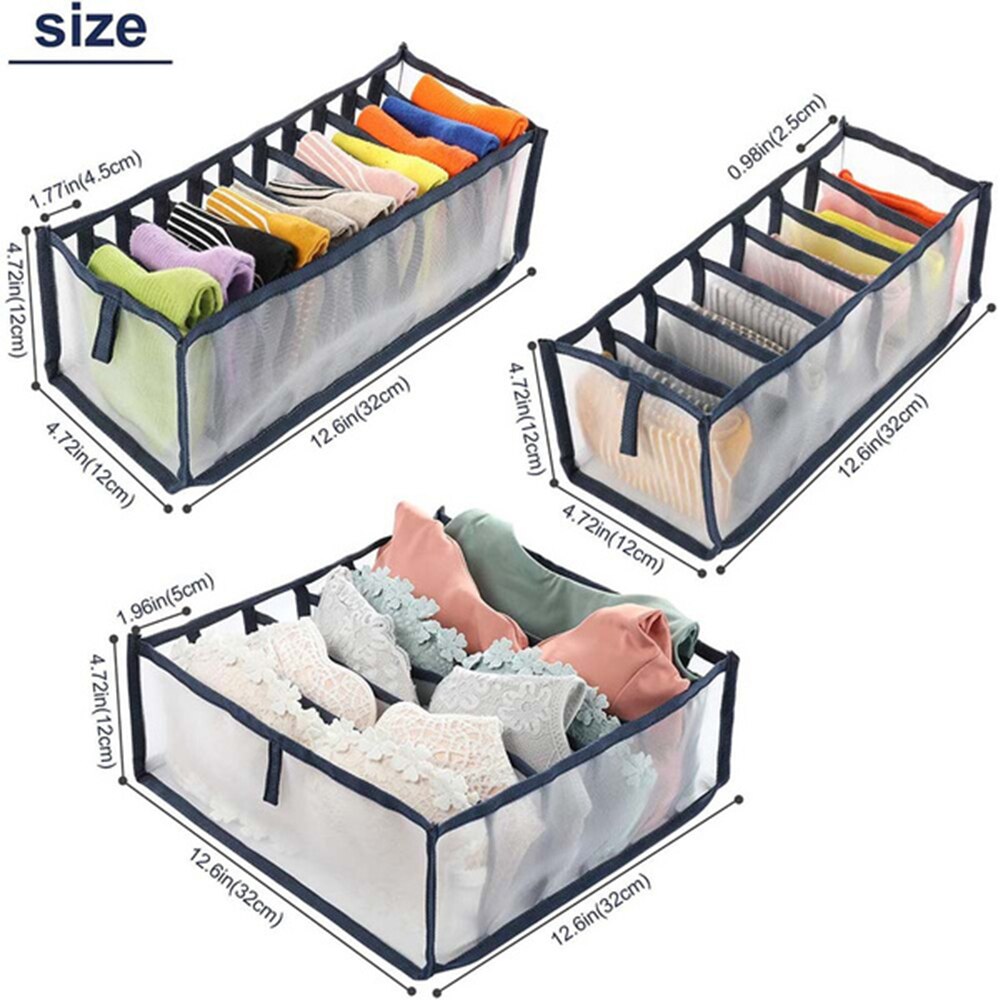 Drawer Divider Box Divided Solid Color Box Common Good And Low Price: Chocolate