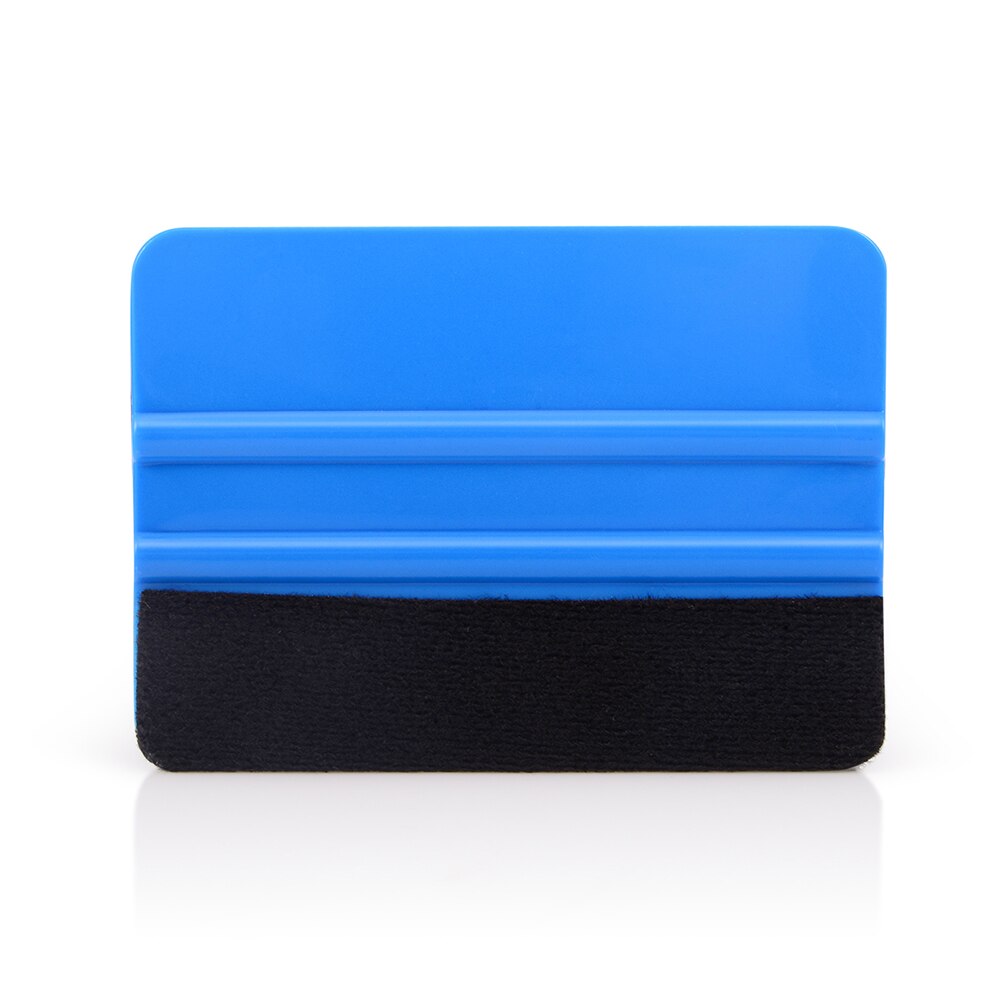 Envoltura de vinilo de microfibra de fieltro palo exprimidor de seguridad cuchilla para cortadora de papel conjunto de etiqueta engomada del coche película herramienta de embalaje Auto ventana tinte