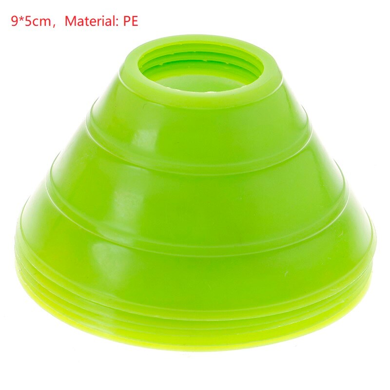 1/5/10Pcs Soccer Training Sign Dish Pressure Resistant Cones Marker Discs Marker Bucket PVC Sports Accessories: FL5pcs