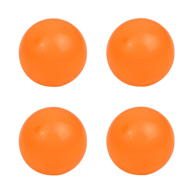 Boule lumineuse de couleur haute élastique, jouet qui brille dans la nuit, décoration de la maison, pour enfants: 2pcs orange